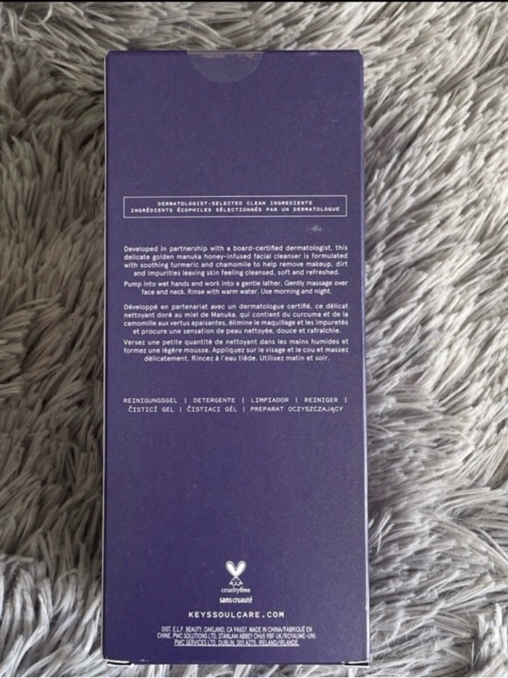 Keys Soulcare Full-Size ‘Golden Cleanser’ 5.75oz - Picture 2 of 6